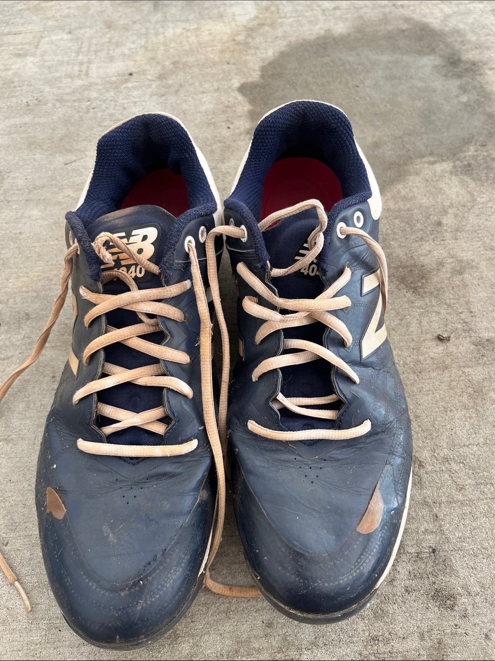 New balance baseball cleats
